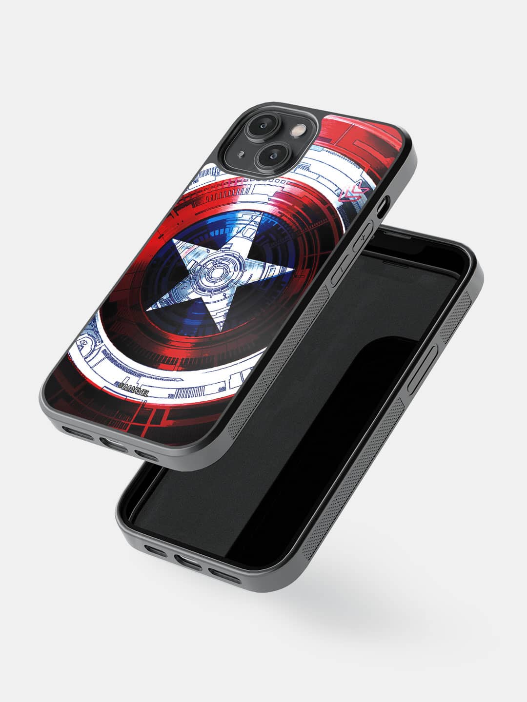 Captains Shield Decoded - iPhone 14 Bumper Cover