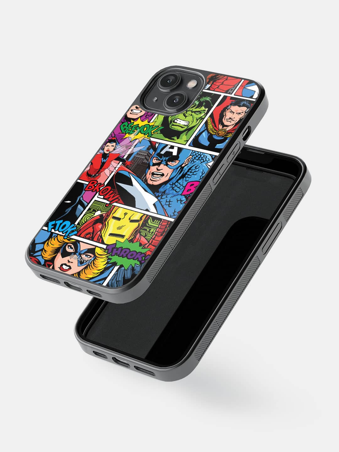 Comic Superheroes Mashup - iPhone 14 Cover