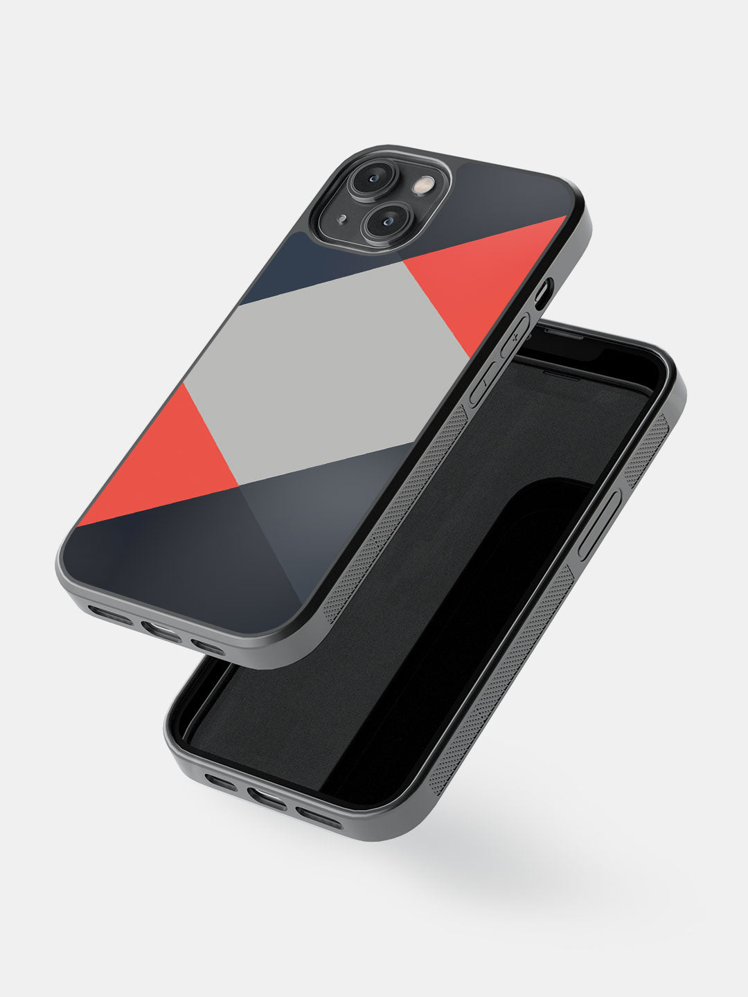 Criss Cross Coral - iPhone 14 Cover