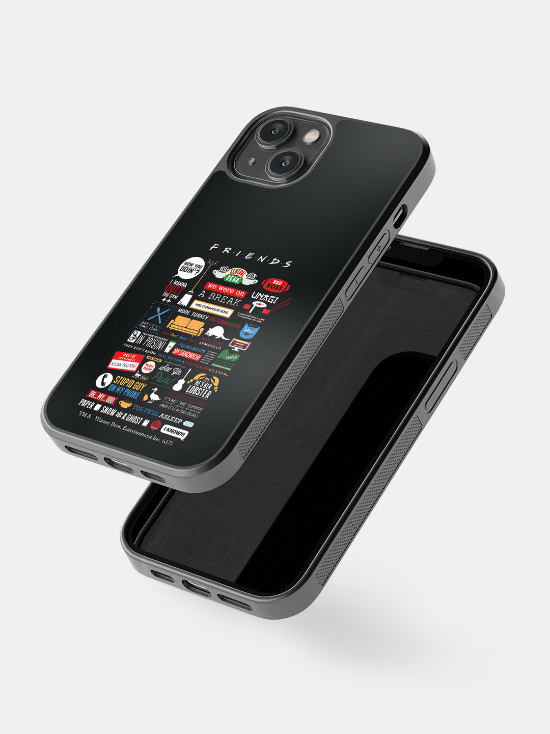 Friends Infographic - iPhone 14 Cover