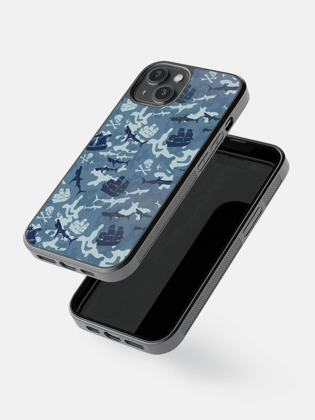 Pirates Pattern - iPhone 14 Cover