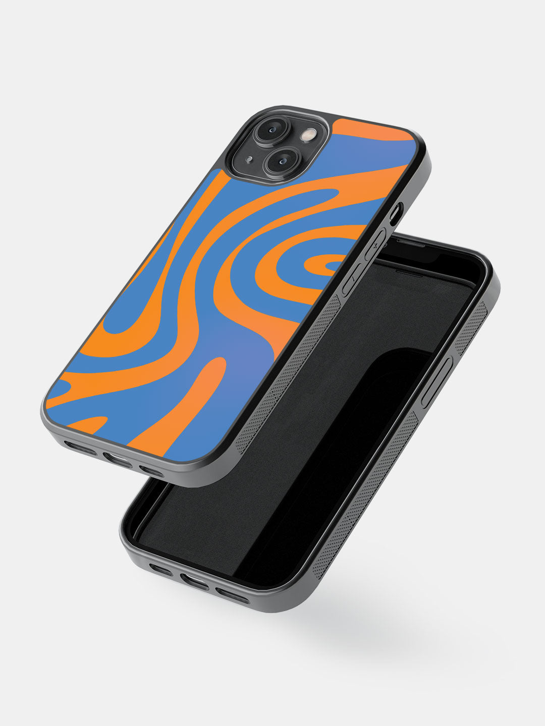 Wavy Whimsy Orange - iPhone 14 Cover