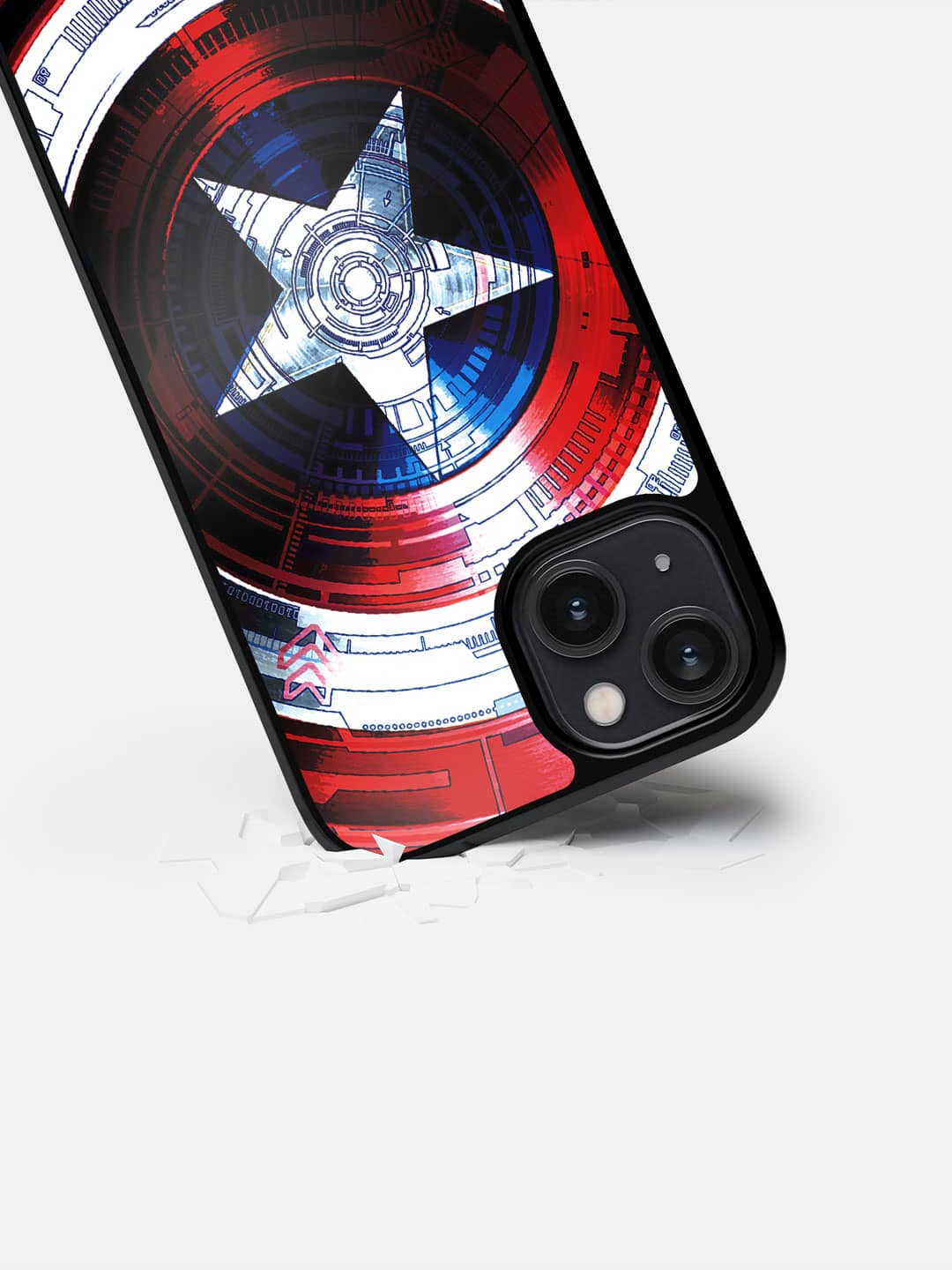 Captains Shield Decoded - iPhone 14 Bumper Cover