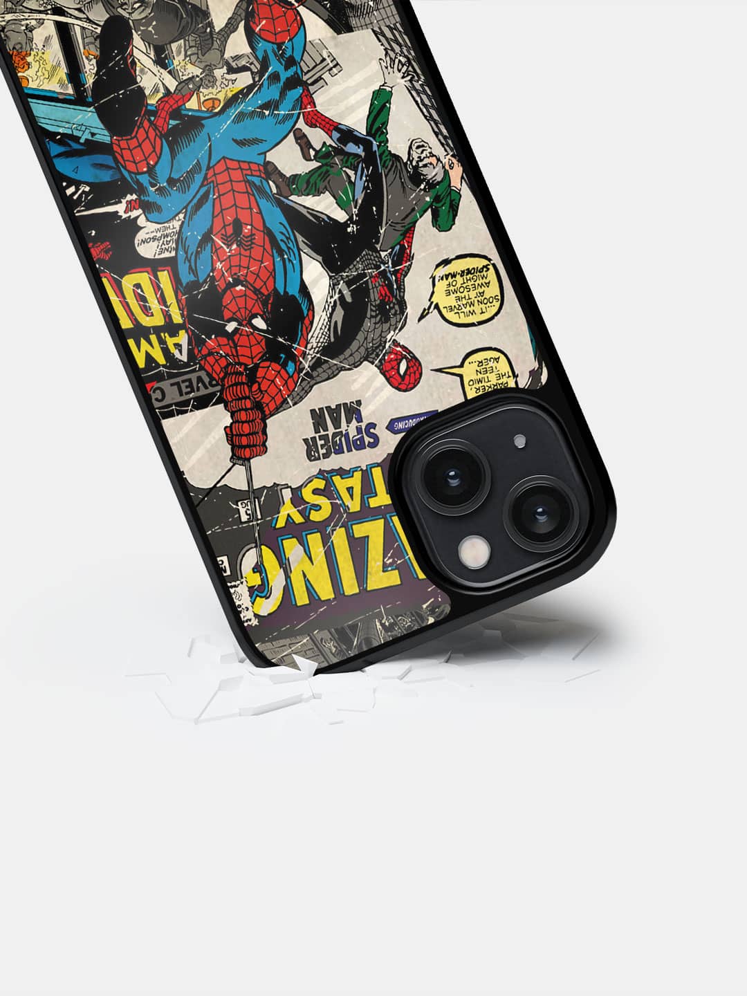 Comic Spidey - iPhone 14 Bumper Cover