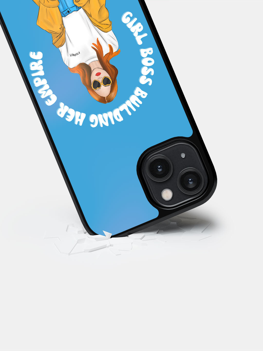 Girl Boss Building Empire - iPhone 14 Bumper Cover