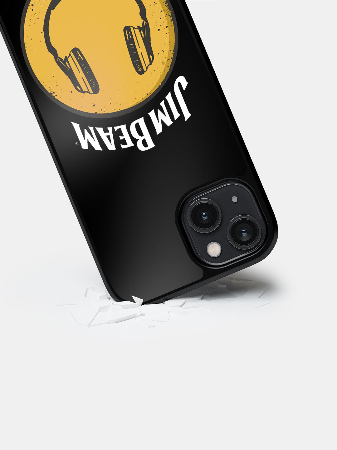 Jim Beam Smiley Black - iPhone 14 Cover