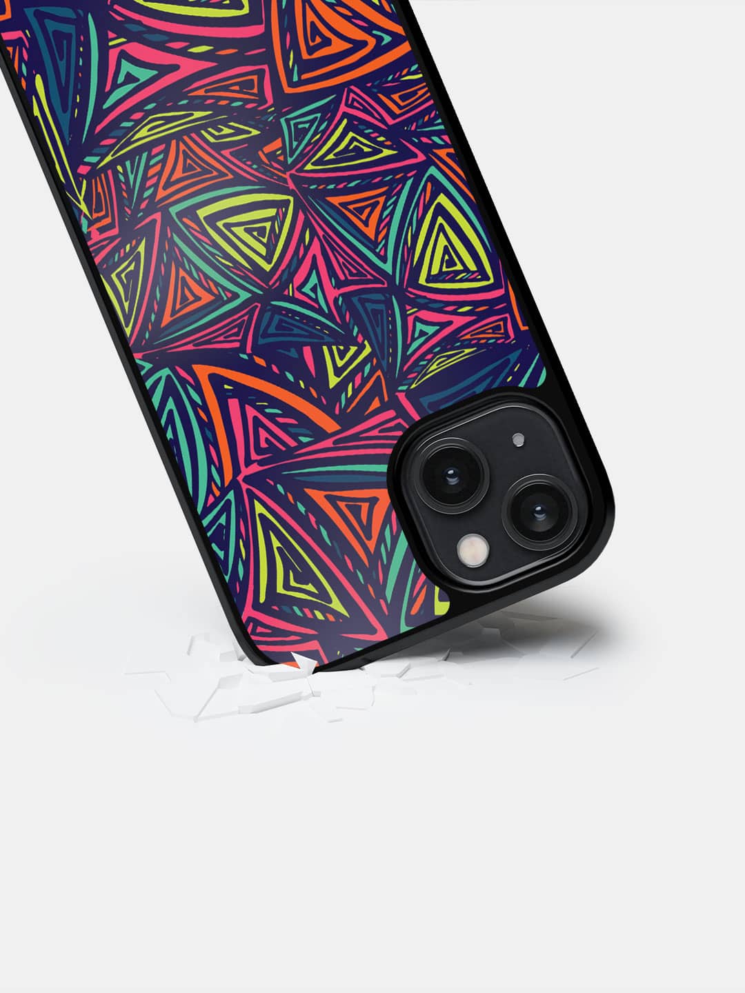 Neon Angles - iPhone 14 Cover