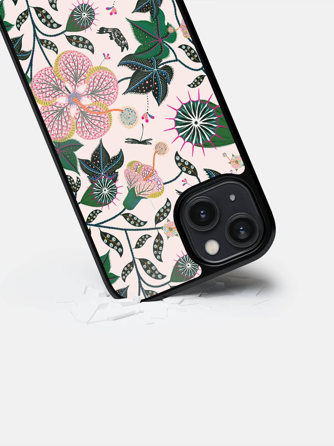 Payal Singhal Abutilon White - iPhone 14 Bumper Cover