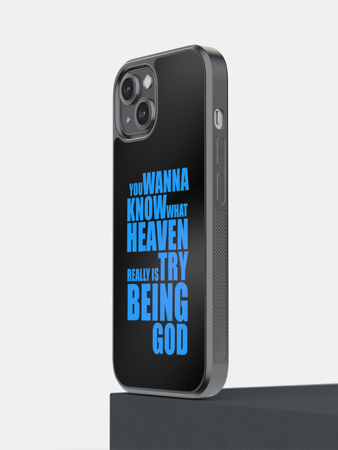 Try Being God - iPhone 14 Cover