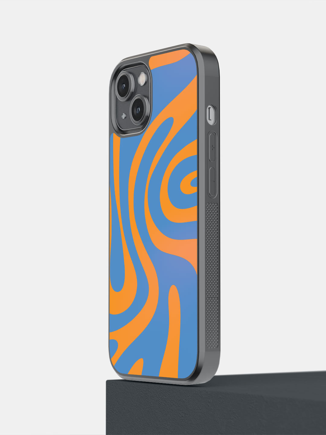 Wavy Whimsy Orange - iPhone 14 Cover