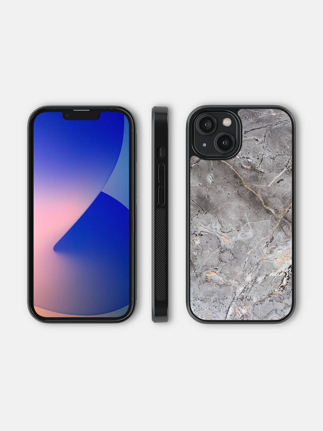 Graphite Hues - iPhone 14 Cover