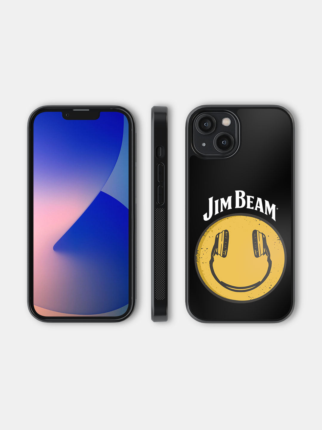 Jim Beam Smiley Black - iPhone 14 Cover