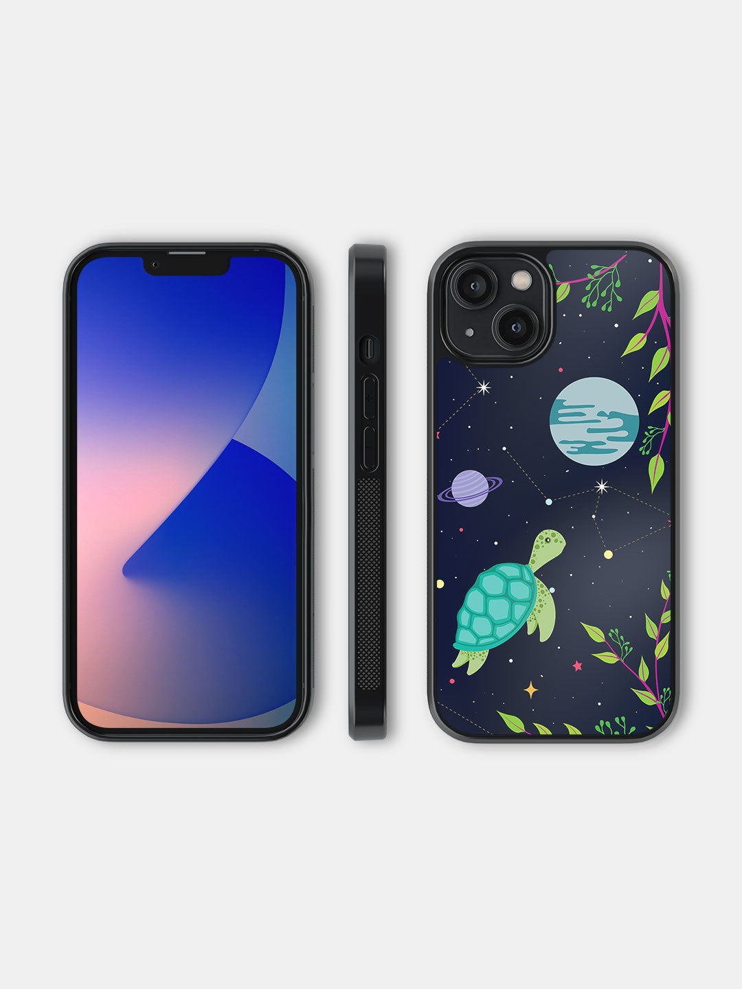 Space Turtle - iPhone 14 Cover