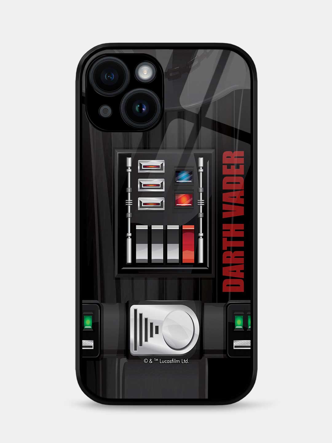 Attire Vader - iPhone 15 Glass Cover