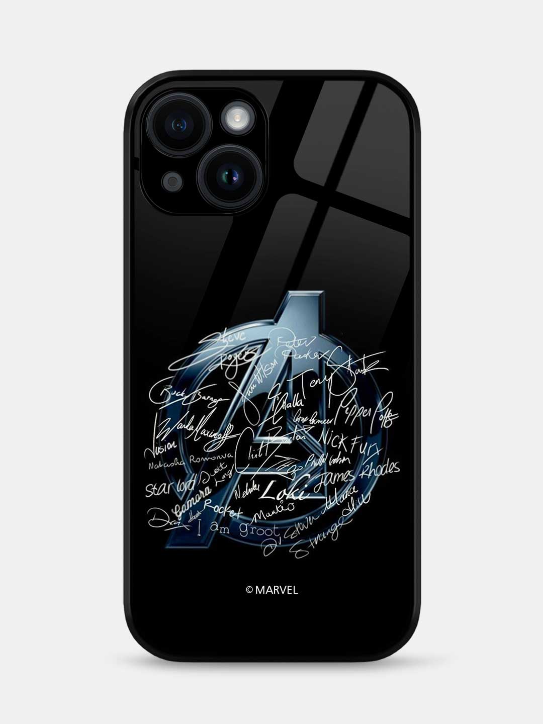 Avengers Nostalgia - iPhone 14 Glass Cover