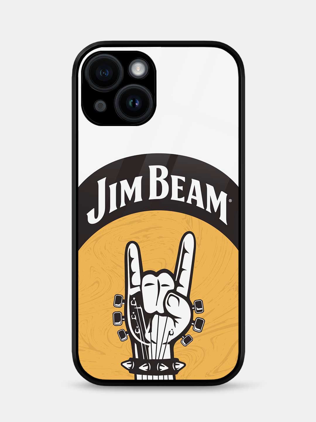 Jim Beam Rock Swag White - iPhone 14 Glass Cover