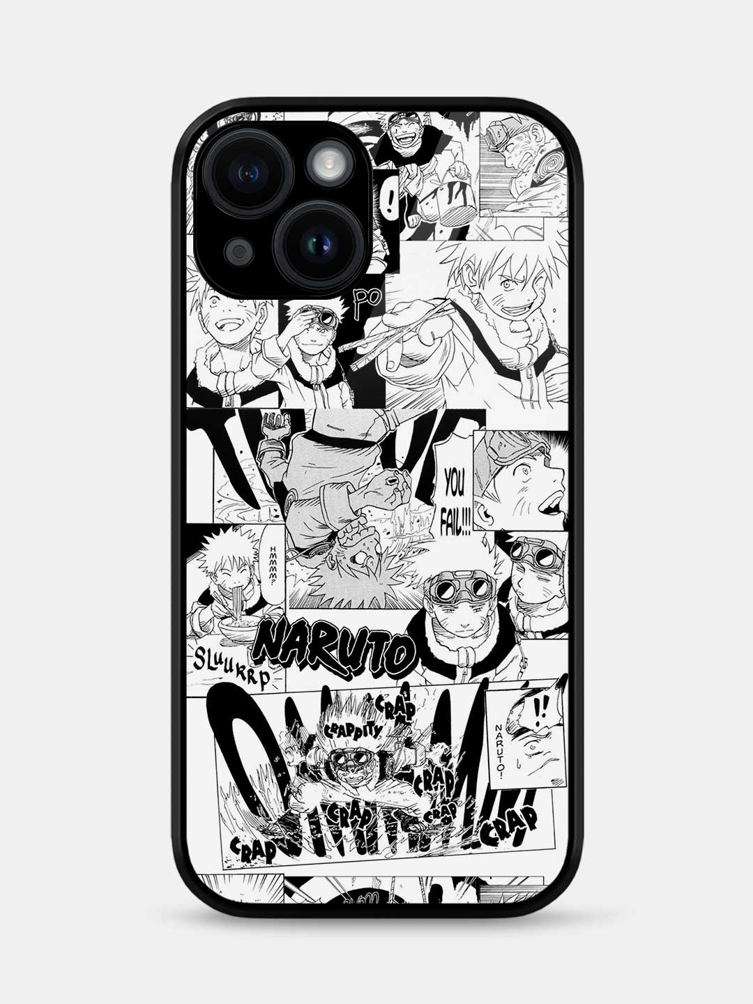 Naruto Collage - iPhone 15 Glass Cover