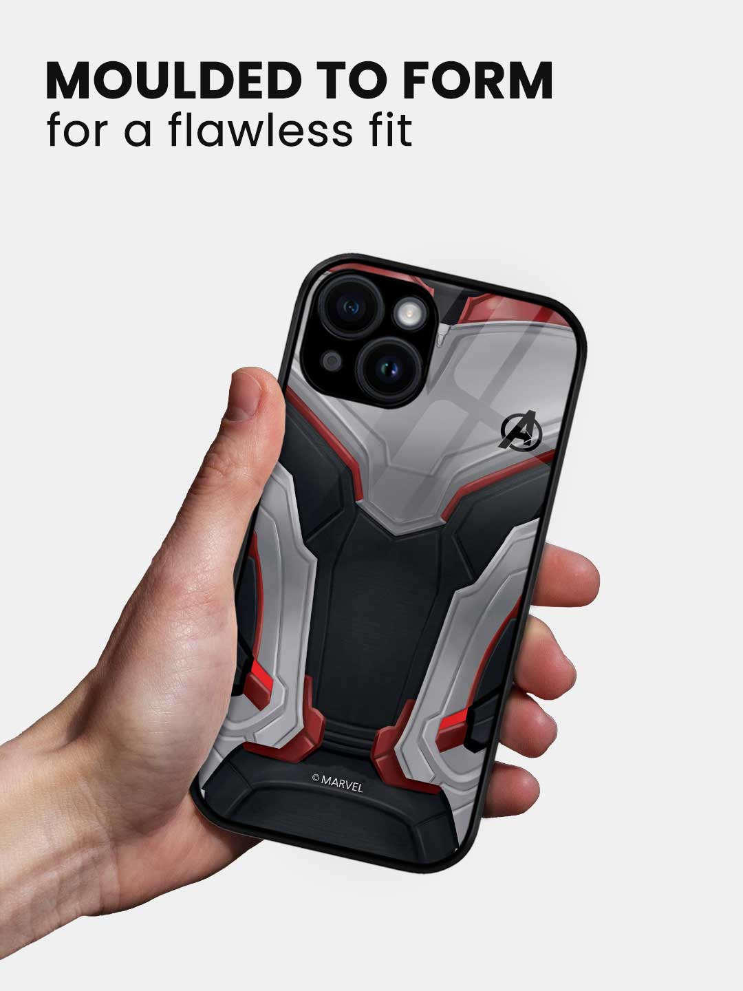 Avengers Endgame Suit - iPhone 14 Glass Cover
