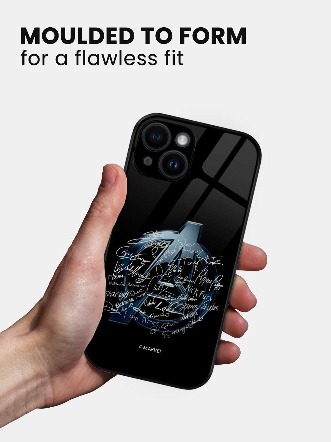 Avengers Nostalgia - iPhone 14 Glass Cover