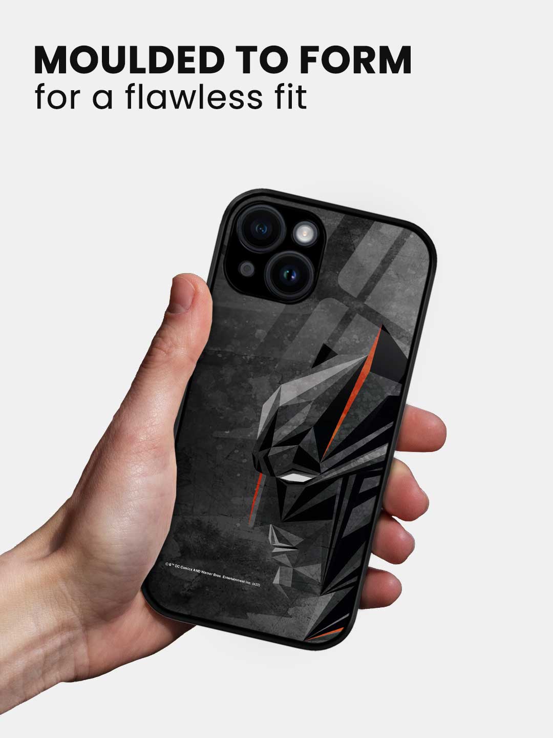 Batman Geometric - iPhone 15 Glass Cover