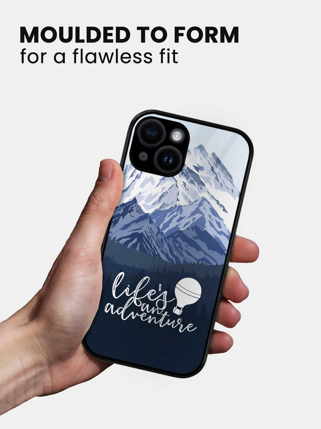 Lifes an Adventure - iPhone 14 Glass Cover
