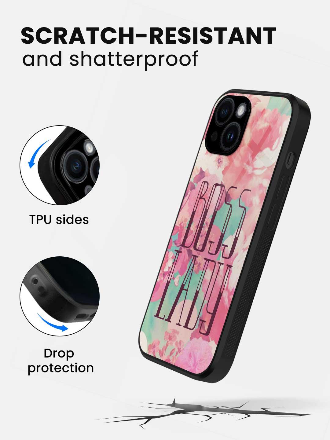 Boss Lady - iPhone 14 Glass Cover