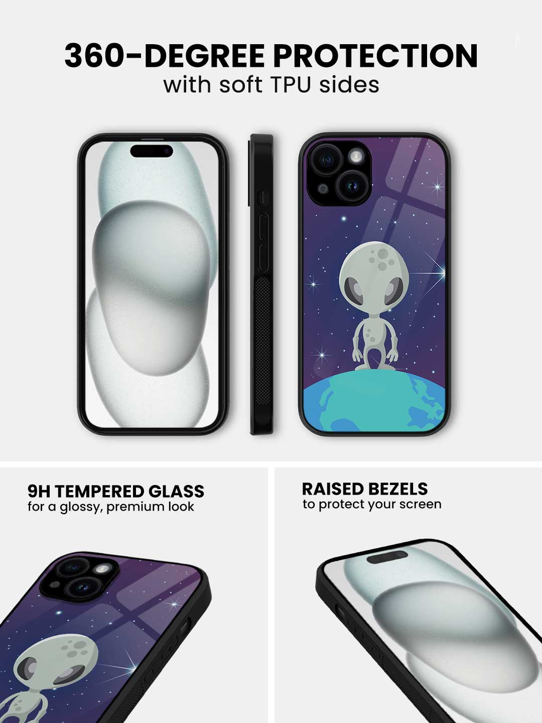 Alien - iPhone 14 Glass Cover
