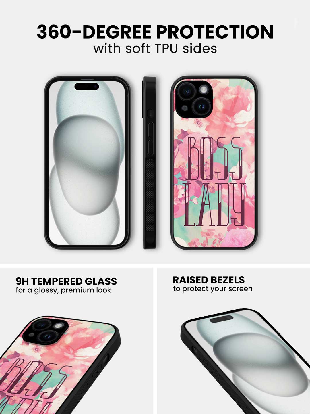 Boss Lady - iPhone 14 Glass Cover