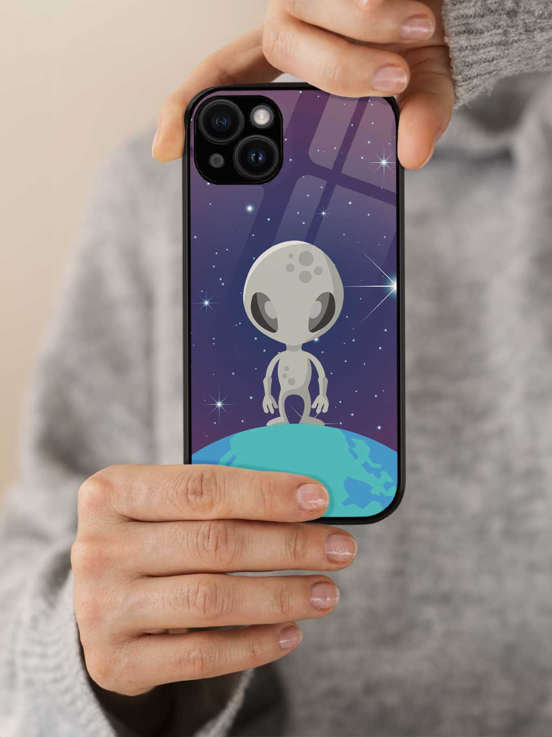 Alien - iPhone 14 Glass Cover
