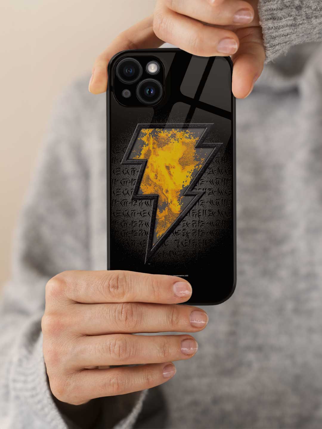 Black Thunder - iPhone 14 Glass Cover