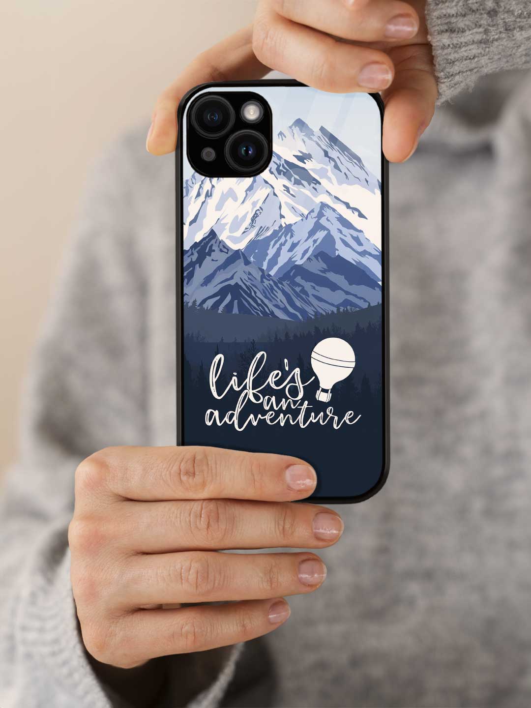 Lifes an Adventure - iPhone 14 Glass Cover
