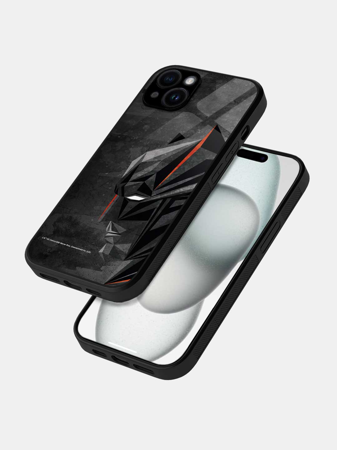 Batman Geometric - iPhone 15 Glass Cover