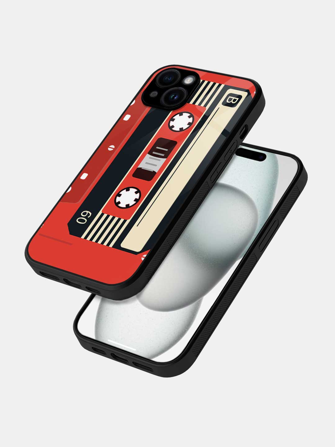 Cassette Red - iPhone 14 Glass Cover