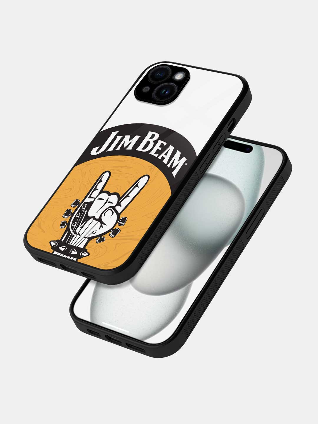 Jim Beam Rock Swag White - iPhone 14 Glass Cover