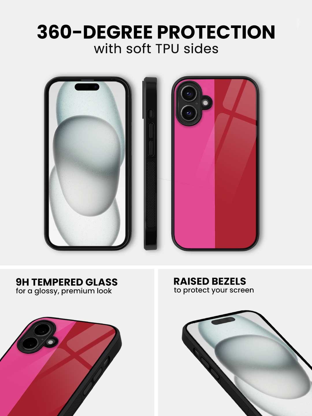 Symmetry Sensation - iPhone 16 Glass Cover