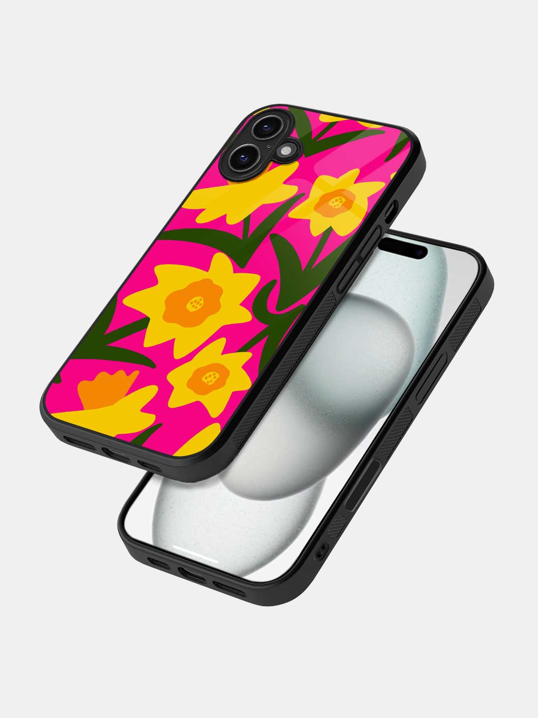 Blossom Breeze Pink - iPhone 16 Glass Cover