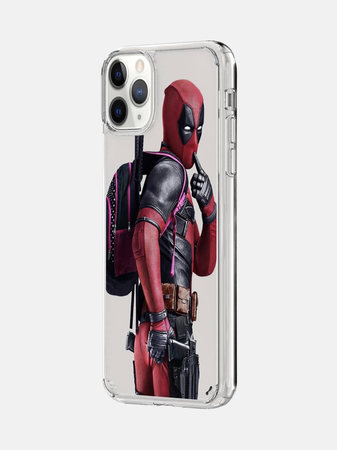 Smart Ass Deadpool - iPhone 11 Pro Clear Cover