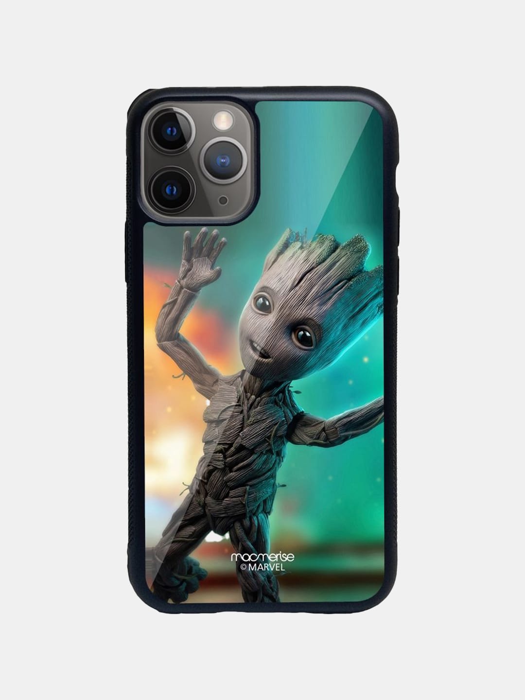 Baby Groot Dance - iPhone 11 Pro Glass Cover