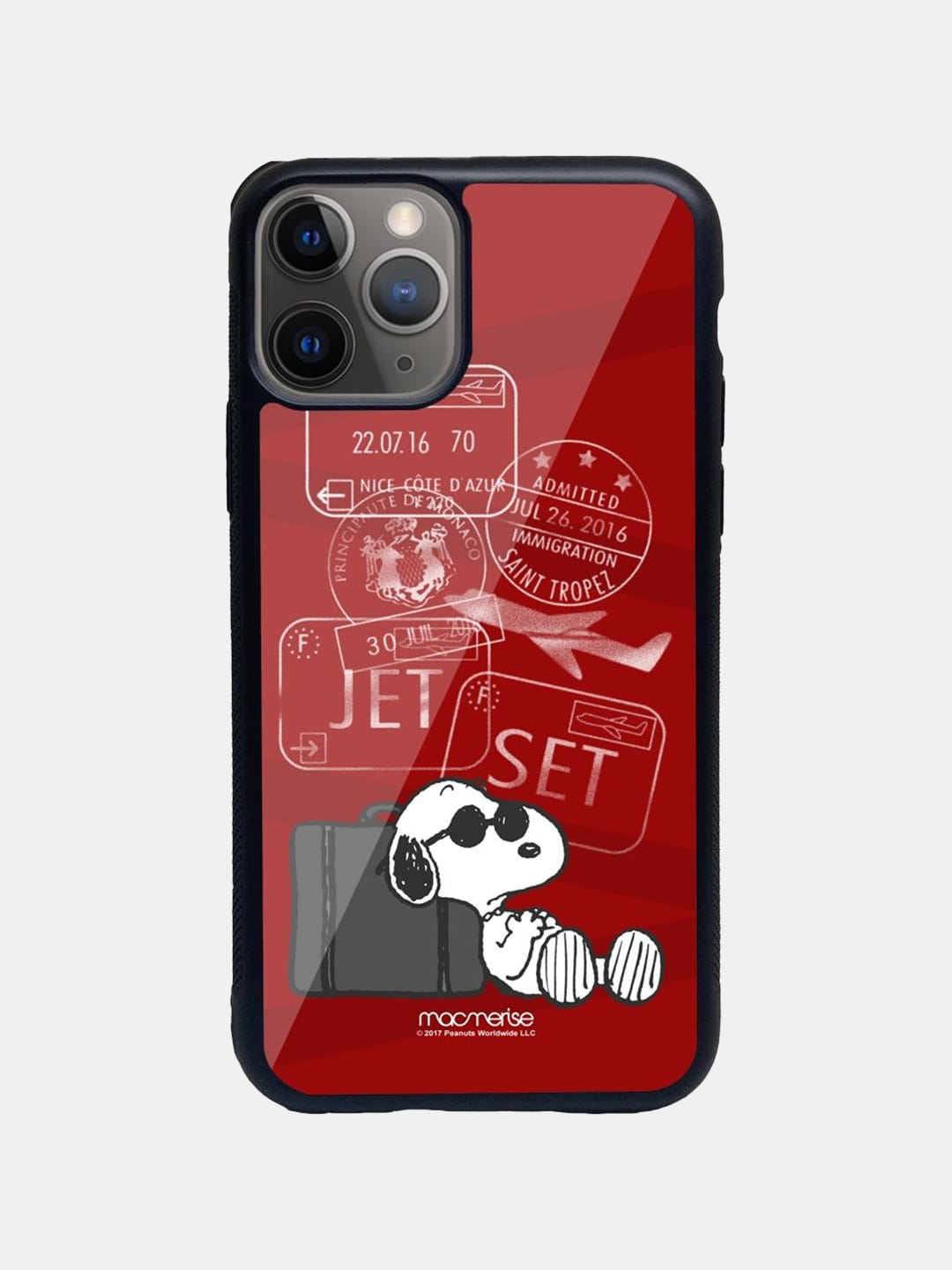 Jet Set Go - iPhone 11 Pro Glass Cover