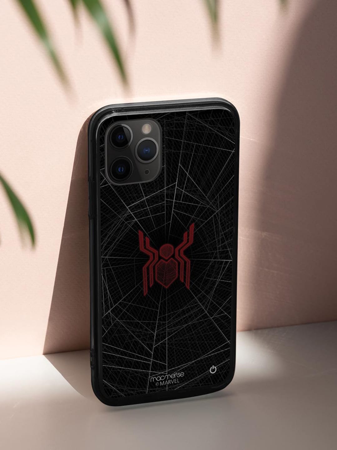 Spider Webbed - iPhone 11 Pro LED Cover