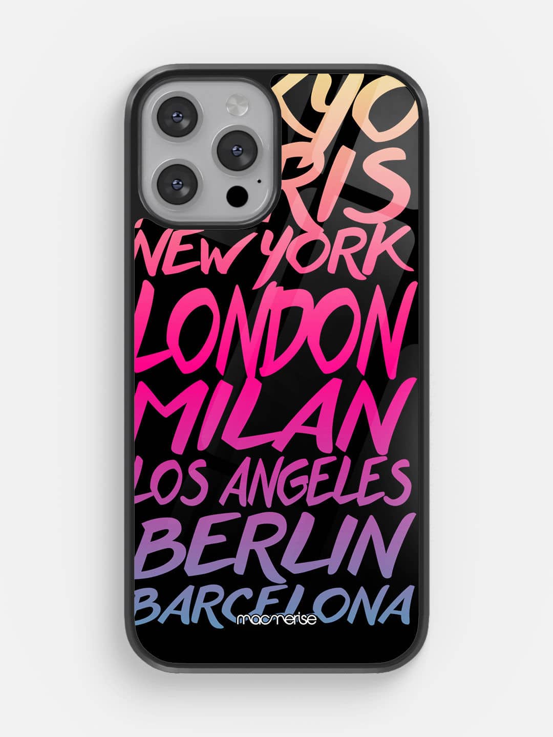 Fashion Cities - iPhone 12 Pro Max Glass Cover