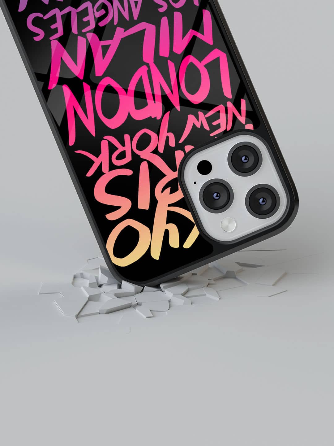 Fashion Cities - iPhone 12 Pro Max Glass Cover