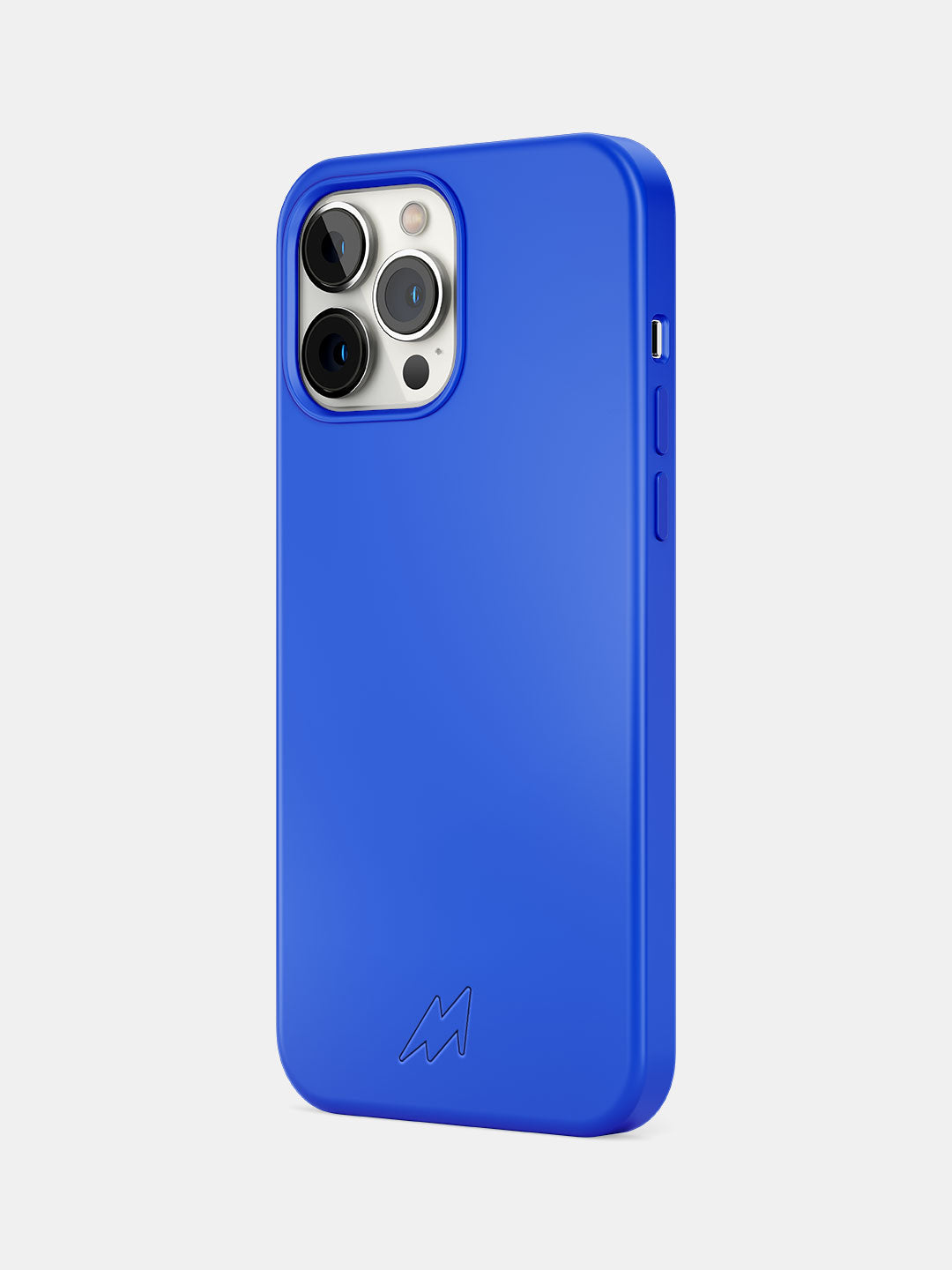 Basics - iPhone 12 Pro Max Cover Magsafe Silicone Blue