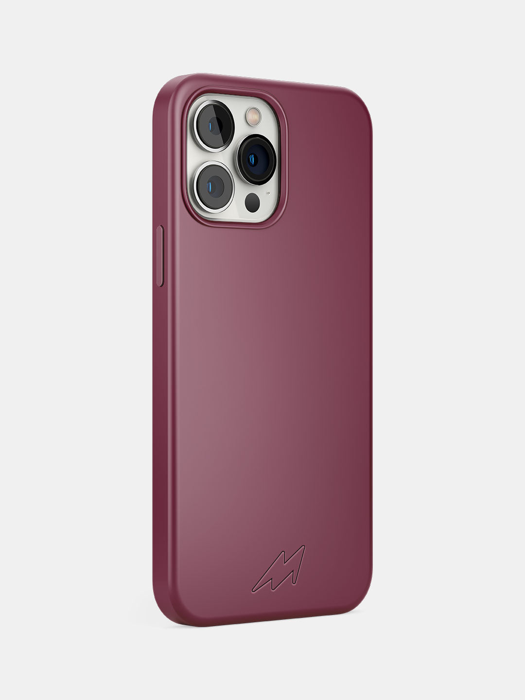 Basics - iPhone 12 Pro Max Cover Magsafe Silicone Burgandy