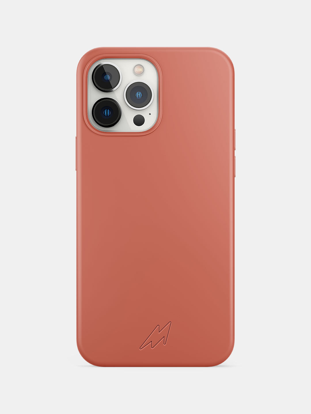 Basics - iPhone 12 Pro Max Cover Magsafe Silicone Orange