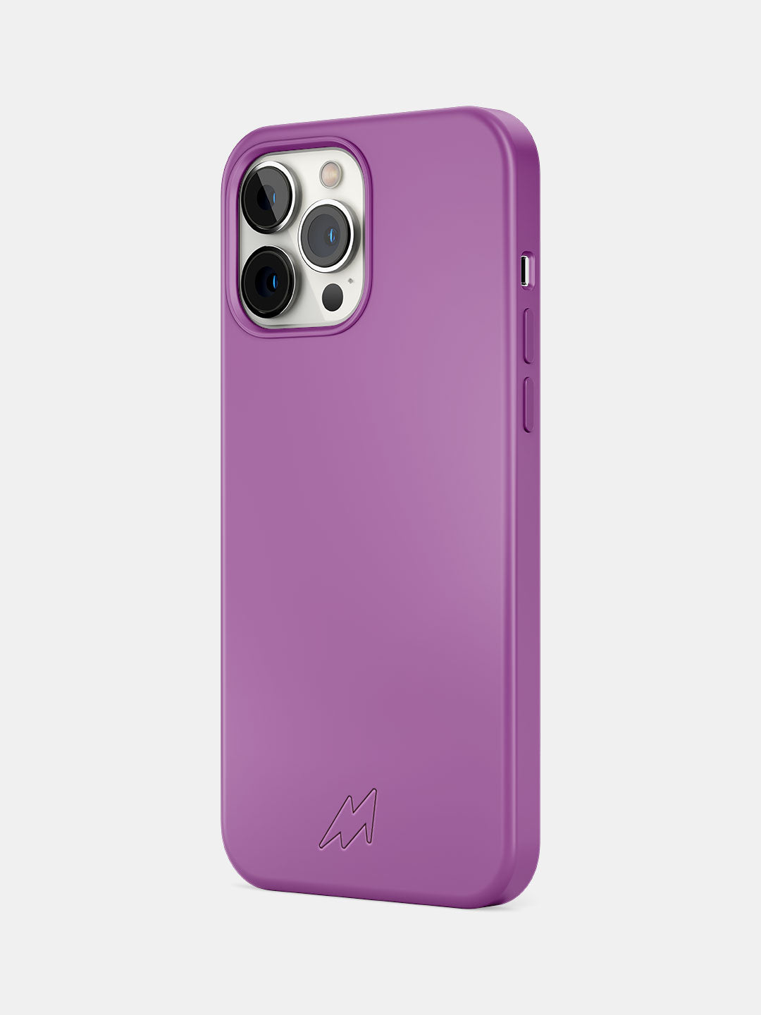 Basics - iPhone 12 Pro Max Cover Magsafe Silicone Purple