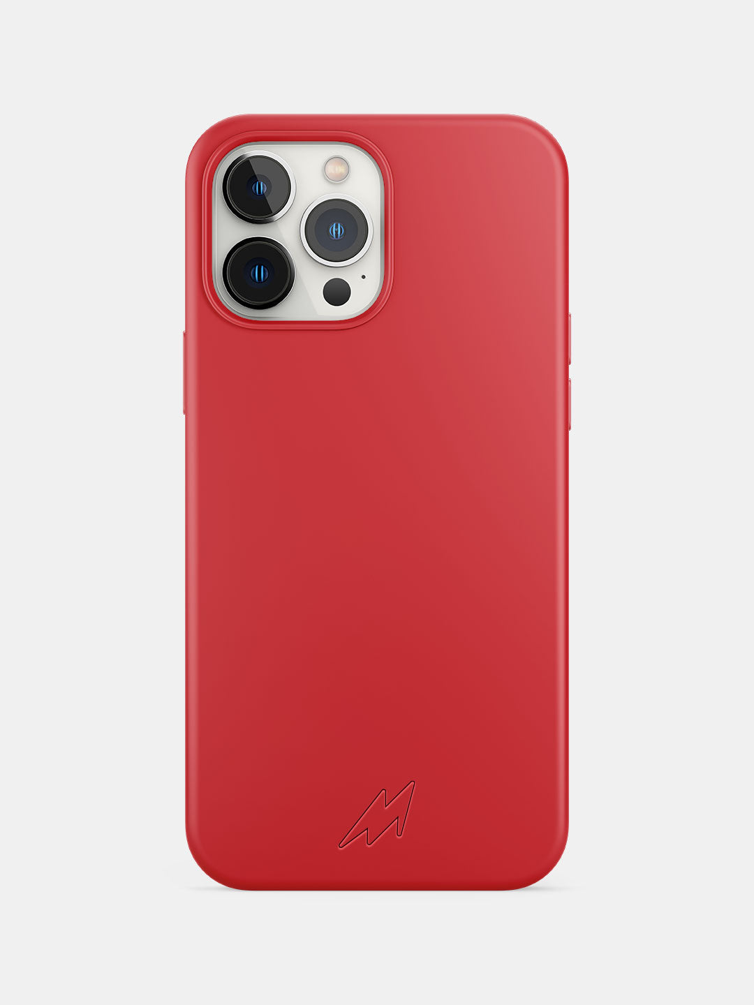 Basics - iPhone 12 Pro Max Cover Magsafe Silicone Red