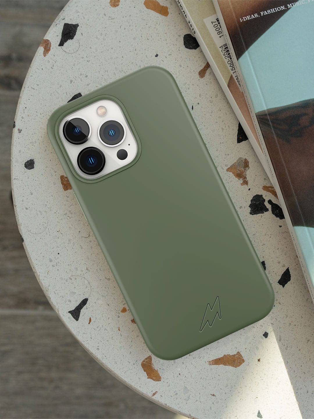 Basics - iPhone 12 Pro Max Cover Magsafe Silicone Spearmint