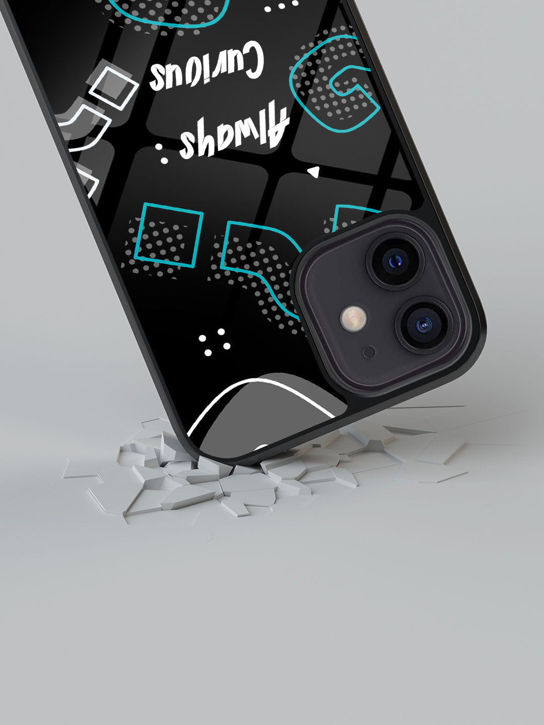 Always Curious - iPhone 12 Mini Glass Cover