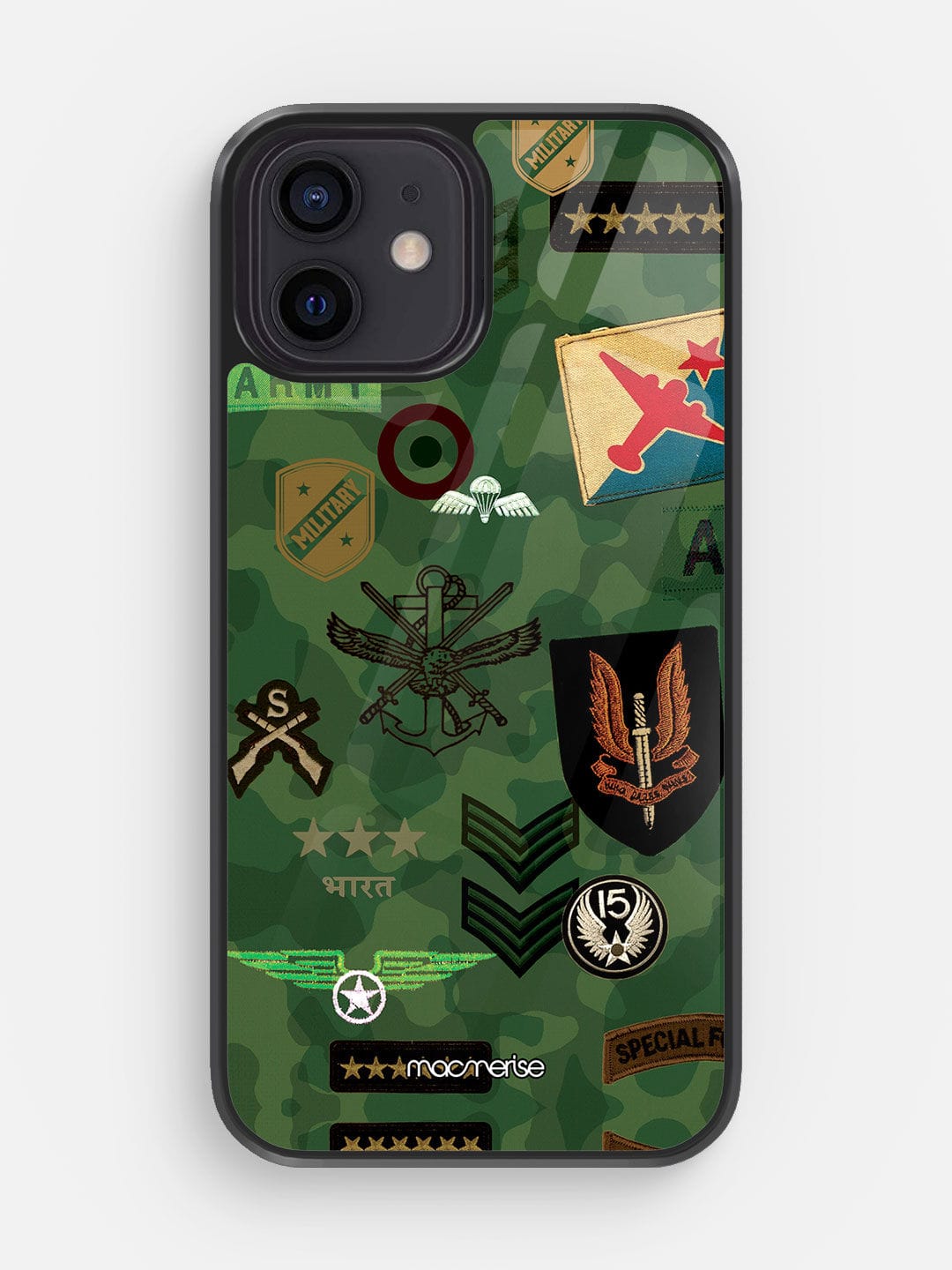 Roger That Green - iPhone 12 Mini Glass Cover